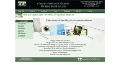 Desktop Screenshot of giaytinphat.com